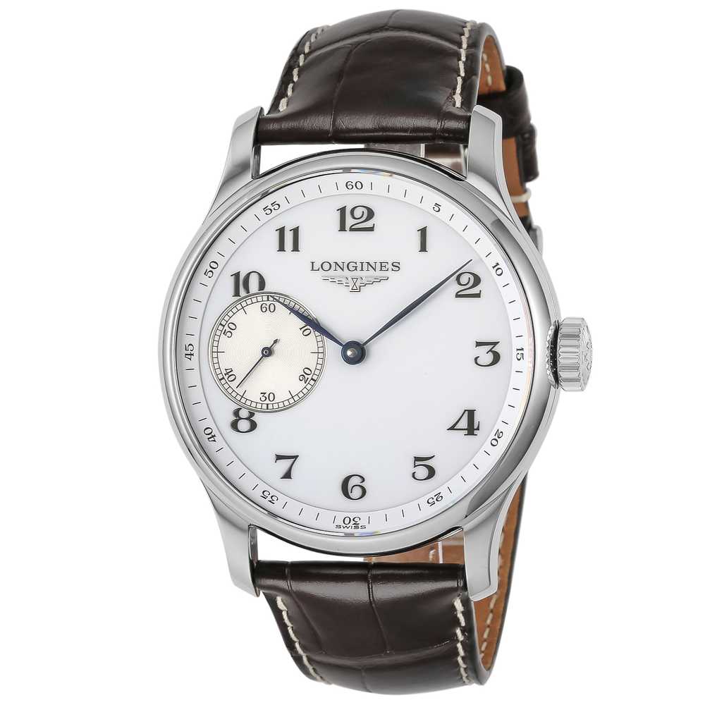ロンジン 腕時計（メンズ） ロンジン 腕時計 メンズウォッチ 【マスターコレクション】 L2.841.4.18.3 BLACK/WHITE LONGINES