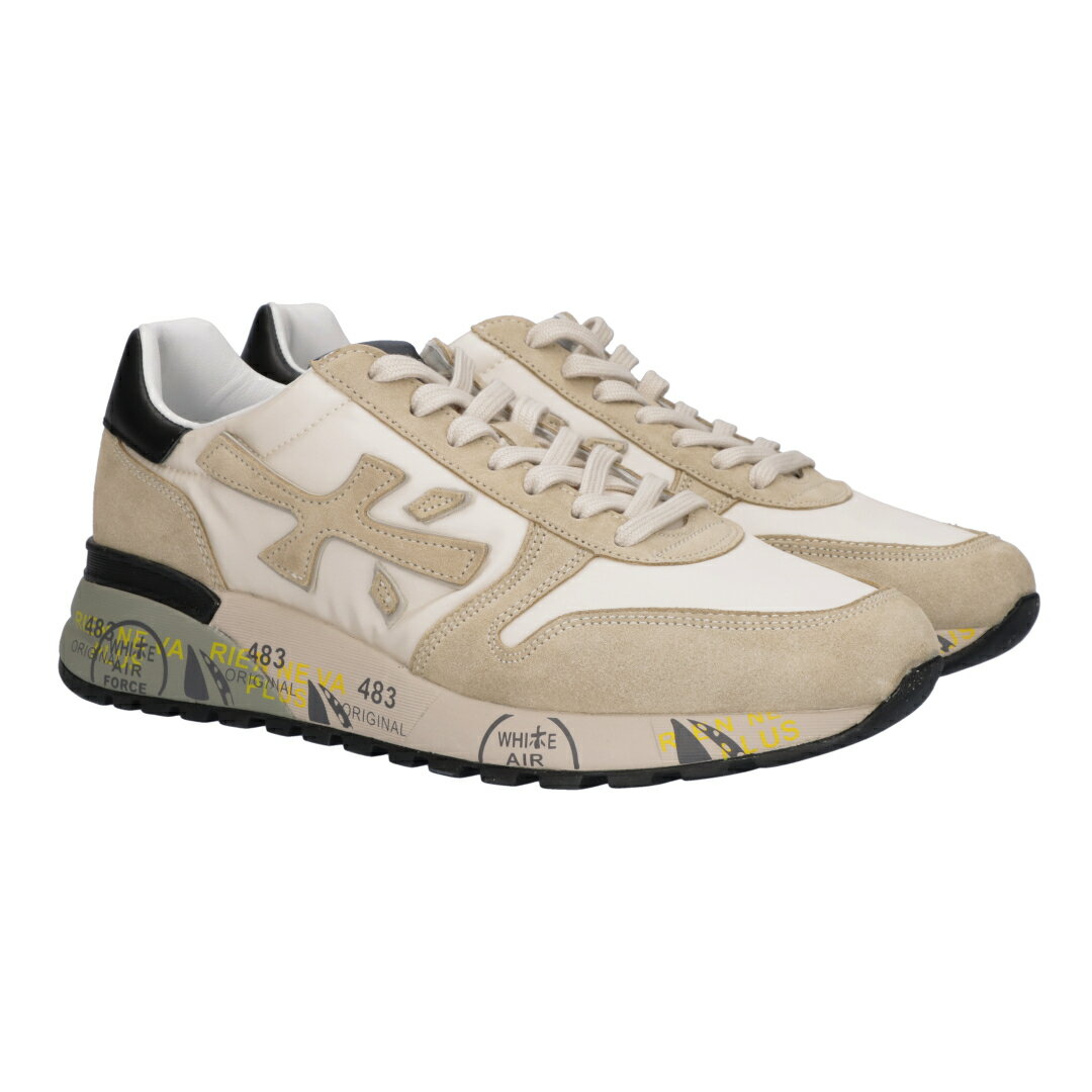 プレミアータ PREMIATA メンズシューズ スニーカー MICK ミック 5895 ベージュ系(BEIGE/WHITE)