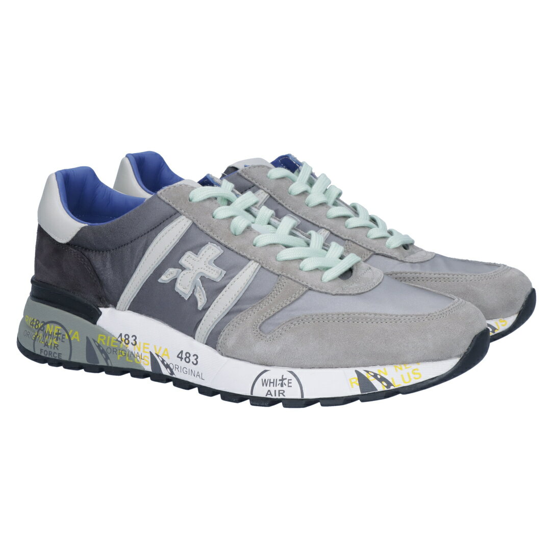 プレミアータ PREMIATA メンズ スニーカー LANDER 4586 グレー系 GREY