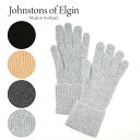 ジョンストンズ 手袋 ジョンストンズ メンズ 手袋 CASHIMERE RIBBED GLOVE HAE02638 選べるカラー JOHNSTONS