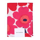 マリメッコ MARIMEKKO ティータオル UNIKKO 70683 001 レッド 2枚セット 【ゆうパケ可】【同梱不可】【ギフト不可】【RSL】