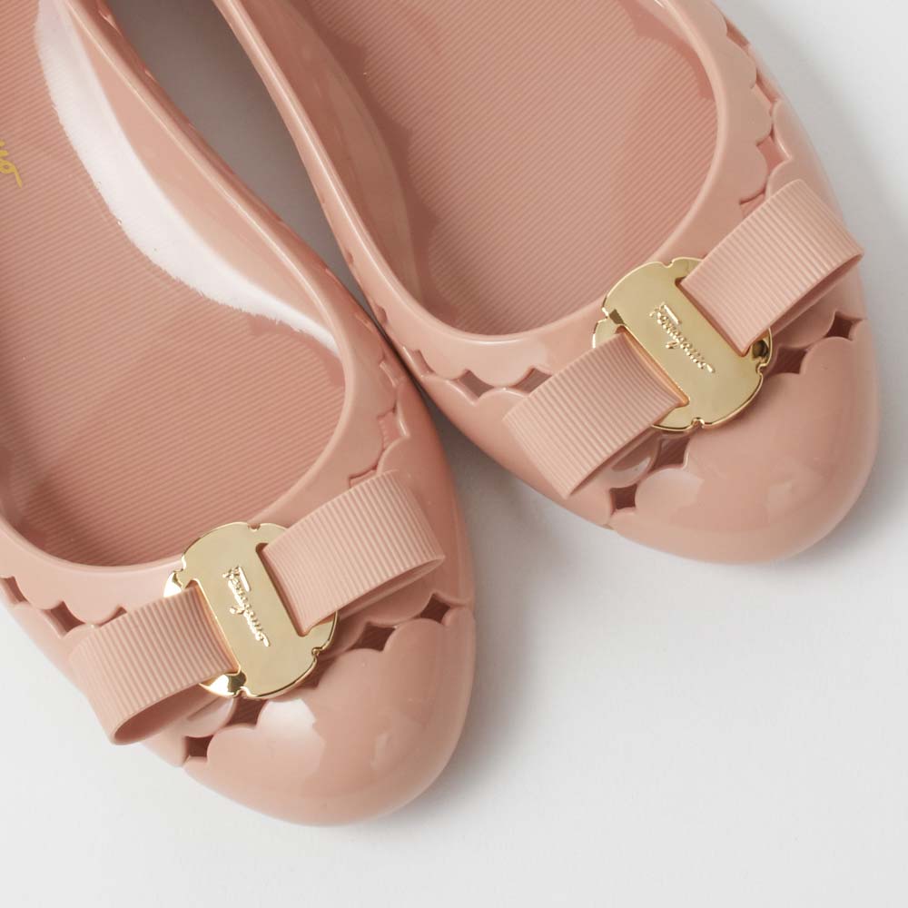 フェラガモ FERRAGAMO レディースシューズ フラットシューズ/ラバーシューズ 686715 JELLY BONBON ピンク 【shl】