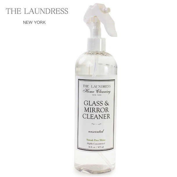 ザ・ランドレス 住宅用合成洗剤 THE LAUNDRESS ガラス＆ミラークリーナー無香料 475ml 【zkk】【hkc】