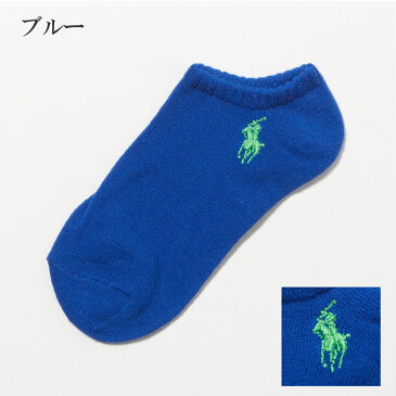 ポロ ラルフローレン POLO RALPH LAUREN キッズ　靴下 ソックス ローカット G40015GPK 6P マルチ 【rm1o】