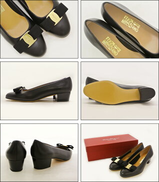 フェラガモ 靴 パンプス FERRAGAMO VARA 0574571 NERO 【VARA】