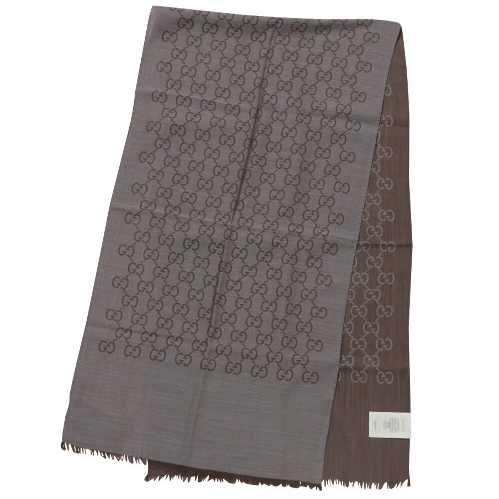 【24日0時～82h限定ポイント5倍】【予約会対象品】 グッチ GUCCI マフラー 165904 3G646 1264 ブラウン 【お取り寄せ】