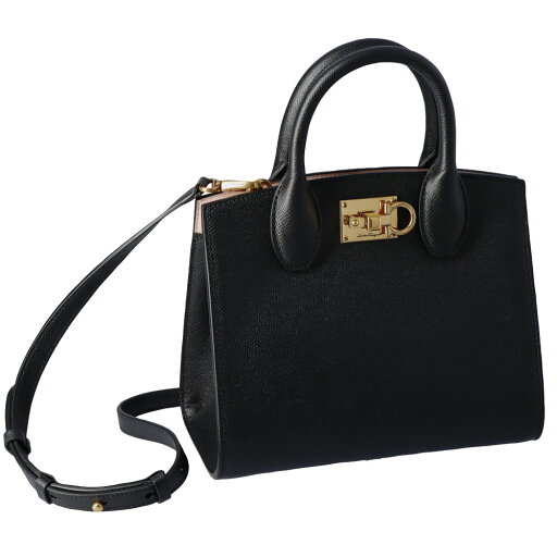 【予約会対象品】 フェラガモ FERRAGAMO ハンドバッグ THE STUDIO BOX MINI 211424 750036 ブラック 【お取り寄せ】 【予約会対象品】 フェラガモ FERRAGAMO ハンドバッグ THE STUDIO BOX MINI 211424 750036 ブラック 【お取り寄せ】