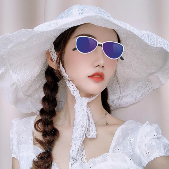 つば広ハット レース帽子 レディース 夏 帽子 日焼け防止 紫外線対策 UVカット リ...