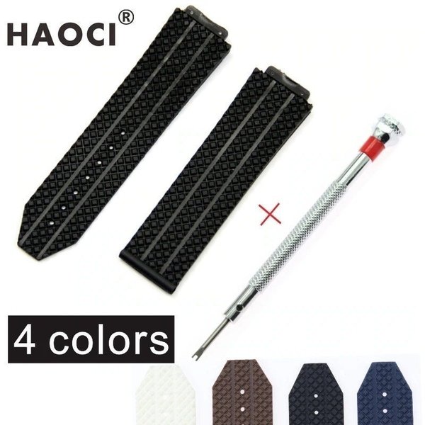 ウブロビッグバン用 高品質 シリコン 替えバンド 24mm 幅 スポーツバンド 交換工具付き メンズ レディース ブラック ホワイト ネイビー ブラウン 高品質なシリコン素材を使用し、耐久性と快適さを兼ね備えています。24mmの幅で、様々な腕時計に適応しやすいデザインです。以下に詳細な商品情報を紹介します。 カラー ブラック ホワイト ネイビー ブラウン サイズ 幅: 24mm 長さ: ロング 103mm、ショート 85mm バックル: 22mm 特徴 高品質シリコン素材を使用し、耐久性と柔軟性に優れています。 専用の交換工具が付属しており、簡単に交換可能です。 カラーバリエーションが豊富で、ファッションに合わせて選べます。 メンズ、レディースどちらにも対応可能なユニバーサルデザイン。 用途 この替えバンドは、日常使いやスポーツ、カジュアルなシーンに最適です。手首にぴったりとフィットし、快適な装着感を提供します。 注意点 取り付け時には専用の交換工具を使用してください。また、バンドの幅や長さが対応する腕時計にのみ使用してください。 お手入れ方法 柔らかい布で定期的に拭いて清潔に保ってください。水や汗に強いシリコン素材ですが、使用後は乾燥させることをお勧めします。 詳細は下記リンクよりご確認いただけます。