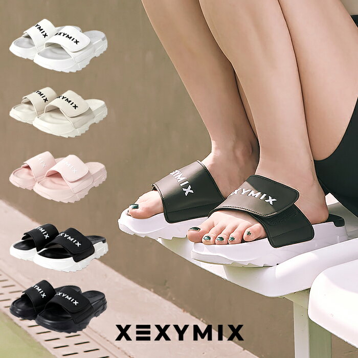 XEXYMIX ゼクシィミックス ゼクシーミックス X-Slide 厚底 サンダル スリッパ フィットネス ジム トレーニング ピラティス ランニング スポーツウェア