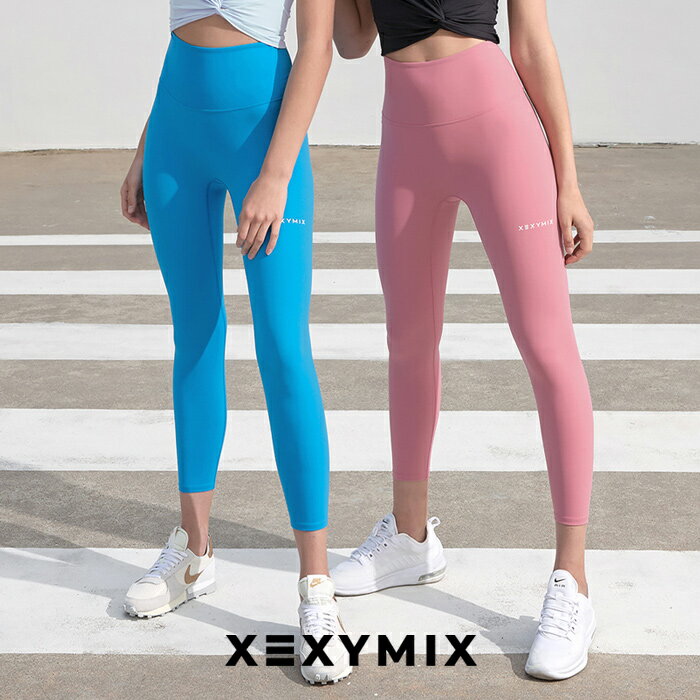 【2枚目半額】XEXYMIX ゼクシィミックス ゼクシーミックス XP9170F BLACK LABEL シグネチャー360N 8.5分丈 レギンス ヨガパンツ ヨガウェア 美シルエット ヒップライン ストレッチ スリム 美脚パンツ フィットネス ジム トレーニング ピラティス ランニング
