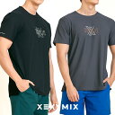 ゼクシィミックス メンズ xexymix mens 半袖 Tシャツ スポーツウェア メンズ トレーニングウェア メンズ フィットネスウェア メンズ ラ..