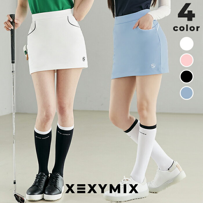 楽天XEXYMIX Online Shop 楽天市場店ゼクシィミックス xexymix ゴルフ ウェア レディース ゴルフウェア レディース GOLF スカート ボトムス ゴルファー ゴルフ女子 韓国 ゴルフ おしゃれ ゴルフ かわいい ゴルフ ブランド ゼクシーミックス GP3008G