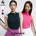 ゼクシィミックス xexymix ゴルフ ウェア レディース ゴルフウェア レディース GOLF ノースリーブ トップス ゴルファー ゴルフ女子 韓国 ゴルフ ...