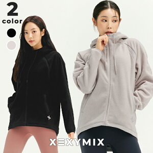 【25%OFF】xexymix ゼクシィミックス ゼクシーミックス ヨガウェア フリース パーカー トップス ヨガトップス ヨガ フィットネス フィットネスウェア レディース ジムウェア トレーニング ランニング スポーツ XA5406G アウトレット outlet