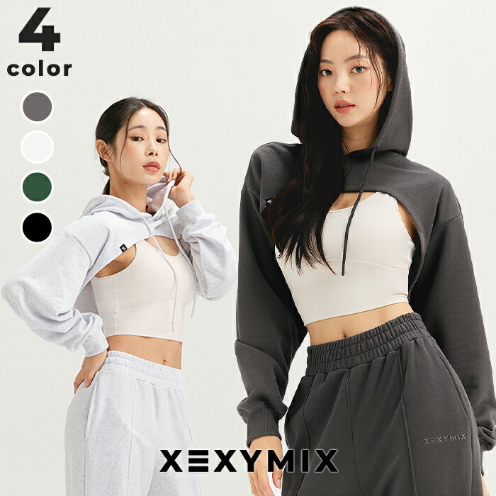 ゼクシィミックス xexymix スウェット トレーナー ヨガウェア トップス ピラティスウェア スポーツウェア レディース トレーニングウェア レディース フィットネスウェア レディース ランニングウェア レディース ジムウェア レディース ゼクシーミックス XA5440Gのサムネイル