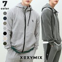 【OUTLET】ゼクシィミックス メンズ xexymix mens フルジップ パーカー スポーツウェア メンズ トレーニングウェア メンズ フィットネスウェア...