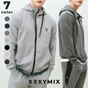 ゼクシィミックス メンズ xexymix mens フルジップ パーカー スポーツウェア メンズ トレーニングウェア メンズ フィットネスウェア メンズ ランニングウェア メンズ ジムウェア メンズ 筋トレ トレーニー ボディービル ゼクシーミックス XT2147F