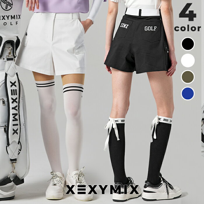 ゼクシィミックス xexymix ゴルフ ウェア レディース ゴルフウェア レディース GOLF ショートパンツ キュロット ボトムス ゴルファー ゴルフ女子 韓国 ゴルフ おしゃれ ゴルフ かわいい ゴルフ ブランド ゼクシーミックス XGFSH01H2