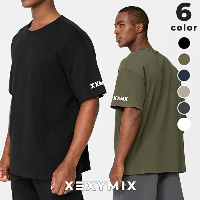 ゼクシィミックス メンズ xexymix mens 半袖 Tシャツ スポーツウェア メンズ トレーニングウェア メンズ フィットネスウェア メンズ ランニングウェア メンズ ジムウェア メンズ 筋トレ トレーニー ボディービル ゼクシーミックス XMMST03H3