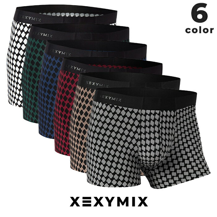 【クーポン利用で2枚目半額】ゼクシィミックス メンズ xexymix mens ボクサーパンツ メンズ アンダーウェア 下着 インナー フィットネスウェア ジムウェア フィットネス ジム トレーニング ランニング スポーツ トレーニー ボディービル XUMUP01H0