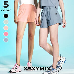 ゼクシィミックス xexymix ハーフパンツ ショートパンツ ヨガパンツ ヨガウェア スポーツウェア レディース トレーニングウェア レディース フィットネスウェア レディース ランニングウェア レディース ジムウェア レディース ゼクシーミックス XWFSH02H2