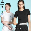 ゼクシィミックス xexymix 半袖 Tシャツ ヨガウェア トップス ヨガトップス ピラティスウェア スポーツウェア レディース トレーニングウェア レディー...