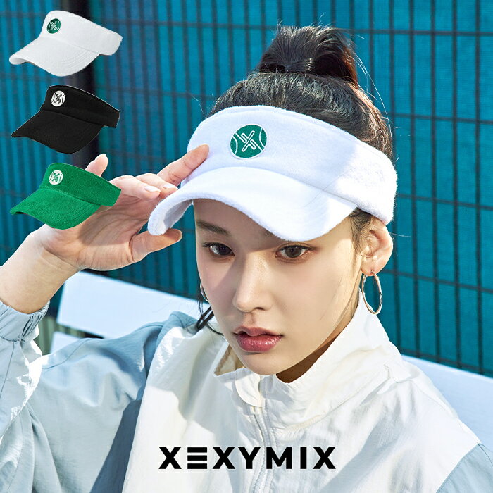 ゼクシィミックス xexymix サンバイザー 帽子 テニスウェア レディース ゴルフウェア レディース スポーツウェア レディース トレーニングウェア レディース フィットネスウェア レディース ランニングウェア レディース ジムウェア レディース ゼクシーミックス xe3301h その1