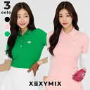 ゼクシィミックス xexymix ゴルフ ウェア レディース ゴルフウェア レディース GOLF 半袖 ポロシャツ トップス ゴルファー ゴルフ女子 韓国 ゴル...
