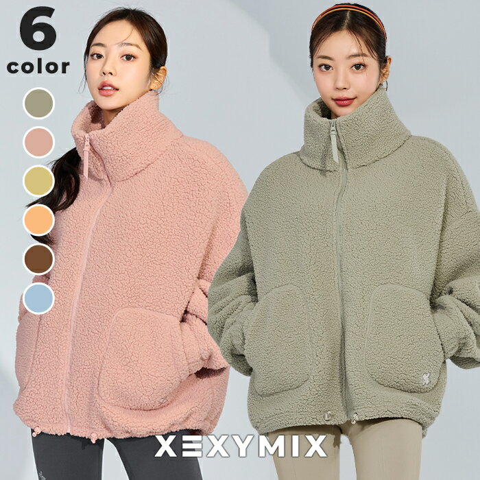 【店内全品P10倍】ゼクシィミックス xexymix フリース ハイネック ジャケット アウター スポーツウェア レディース トレーニングウェア レディース フィットネスウェア レディース ランニングウェア レディース ジムウェア レディース テニスウェア XA5410G