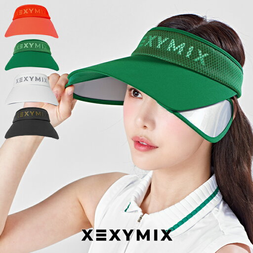 ゼクシィミックス xexymix ゴルフ ウェア レディース ゴルフウェア レディース GOLF サンバイザー 日よけ付き ゴルフキャップ 帽子 ゴルファー ゴルフ女子 韓国 ゴルフ おしゃれ ゴルフ かわいい ゴルフ ブランド ゼクシーミックス xgfcp04j0