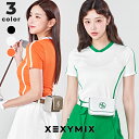 ゼクシィミックス xexymix ゴルフ ウェア レディース ゴルフウェア レディース GOLF 半袖 トップス ゴルファー ゴルフ女子 韓国 ゴルフ おしゃれ...