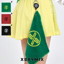 ゼクシィミックス xexymix ゴルフ ウェア レディース ゴルフウェア レディース GOLF リール付き リバーシブルタオル ゴルファー ゴルフ女子 韓国 ...