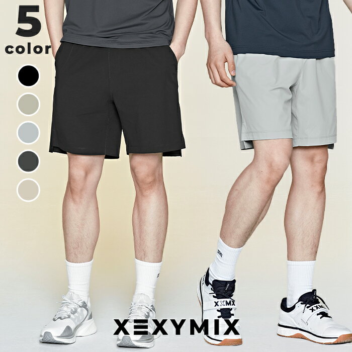 ゼクシィミックス メンズ xexymix mens ショートパンツ ショーツ スポーツウェア メンズ トレーニングウェア メンズ フィットネスウェア メンズ ラ...