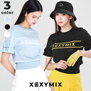ゼクシィミックス xexymix ゴルフ ウェア レディース ゴルフウェア レディース GOLF 半袖 トップス ゴルファー ゴルフ女子 韓国 ゴルフ おしゃれ...