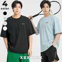 ゼクシィミックス メンズ xexymix mens 半袖 Tシャツ スポーツウェア メンズ トレーニングウェア メンズ フィットネスウェア メンズ ランニングウ...