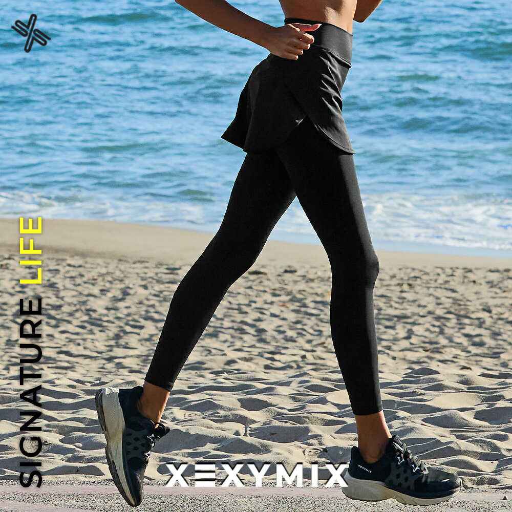 ゼクシィミックス xexymix 水陸両用 スポーツ レギンス ヨガレギンス ヨガパンツ ヨガウェア ピラティスウェア スポーツウェア レディース トレーニングウェア レディース ランニングウェア レディース スイムウェア レディース 水着 レディース ゼクシーミックス xsfwl01j2のサムネイル