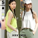 【OUTLET】ゼクシィミックス xexymix ノースリーブ ヨガウェア トップス ヨガトップス ピラティス ホットヨガ スポーツウェア レディース トレーニ...