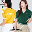 ゼクシィミックス xexymix ゴルフ ウェア レディース ゴルフウェア レディース GOLF 半袖 ポロシャツ トップス ゴルファー ゴルフ女子 韓国 ゴル...