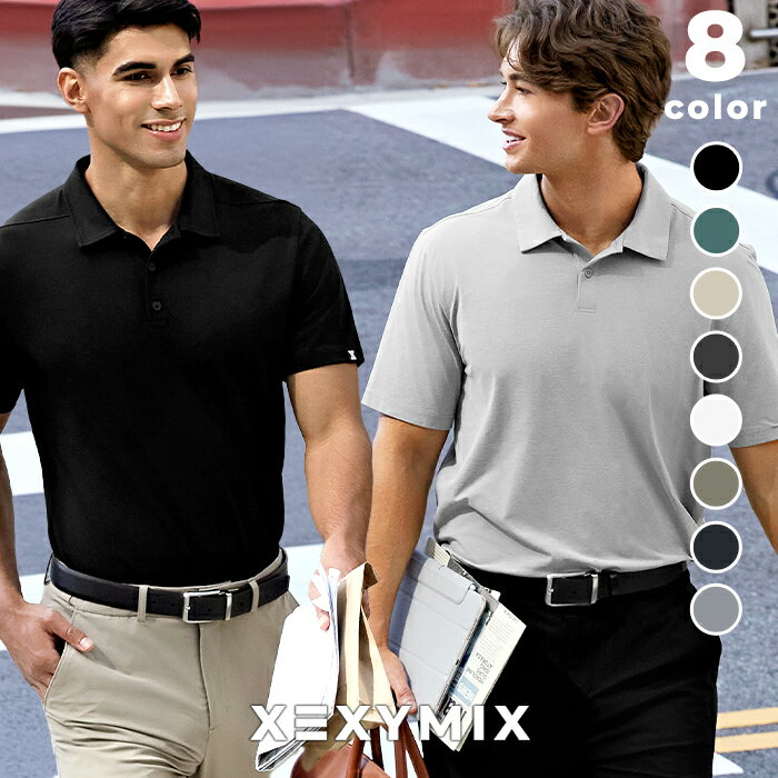 ゼクシィミックス メンズ xexymix mens 半袖 ポロシャツ トップス ゴルフウェア メンズ ゴルフ スポー..