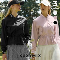 ゼクシィミックス xexymix ゴルフ ウェア レディース ゴルフウェア レディース GOLF ウィンドブレーカー アウター ジャケット ゴルファー ゴルフ女子 韓国 ゴルフ おしゃれ ゴルフ かわいい ゴルフ ブランド ゼクシーミックス xgfjk04j3