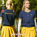 ゼクシィミックス xexymix ゴルフ ウェア レディース ゴルフウェア レディース GOLF スタジアム 半袖 ジャンパー アウター ジャケット ゴルファー...