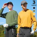 ゼクシィミックス メンズ xexymix mens 長袖 カットソー トップス ゴルフウェア メンズ ゴルフ スポーツウェア メンズ トレーニングウェア メンズ フィットネスウェア メンズ ランニングウェア メンズ ジムウェア メンズ GOLF ゼクシーミックス xgmlt05j3 父の日