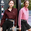 【OUTLET】ゼクシィミックス xexymix スウェット トレーナー テミスウェア トップス スポーツウェア レディース トレーニングウェア レディース フィットネスウェア レディース ランニングウェア レディース ジムウェア レディース ゼクシーミックス xtfhz02j3【15】