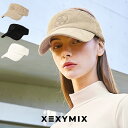 【ポイント5倍 7/6~9限定】ゼクシィミックス xexymix ゴルフ ウェア レディース ゴルフウェア レディース GOLF サンバイザー 日よけ付き ゴル...