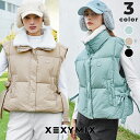 ゼクシィミックス xexymix ゴルフ ウェア レディース ゴルフウェア レディース GOLF グースダウン ベスト アウター ジャケット ゴルファー ゴルフ女子 韓国 ゴルフ おしゃれ ゴルフ かわいい ゴルフ ブランド ゼクシーミックス xgfdv01j3