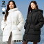 【OUTLET】ゼクシィミックス xexymix ロング丈 グースダウンジャケット ジャンパー ジャケット アウタ..