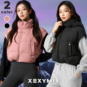 【ポイント5倍】【OUTLET】ゼクシィミックス xexymix グースダウン ベスト ジャンパー ジャケット アウター スポーツウェア レディース トレーニン...