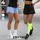 【クーポン利用で15%OFF】ゼクシィミックス xexymix ハーフパンツ ショートパンツ ヨガパンツ ヨガウェア スポーツウェア レディース トレーニングウェア レディース フィットネスウェア ランニングウェア ジムウェア ゼクシーミックス xwfsh01j3