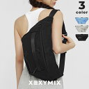 ゼクシィミックス xexymix スリングバッグ ボディバッグ メンズ レディース ショルダーバッグ 斜めがけ 軽量 バッグ 撥水加工 おしゃれ ショルダーバッ...